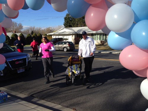 3/22/14-Think Pink 5k 
(pushed by Chad Lewis from the Philadelphia Eagles and his wife)